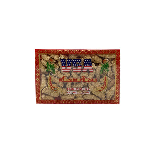 American Ginseng Root Half Short E6W- 8oz